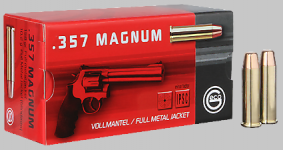 .357 Magnum Geco Vollmantel Flachkopf 158gr