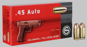 .45 ACP Geco Vollmantel Rundkopf 230gr