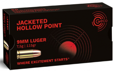 9mm Luger Geco JHP 115gr