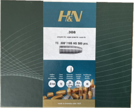 Geschosse H&N .308 TC 165gr HS
