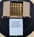 .223 Rem. PPU Vollmantel BT 55gr Military