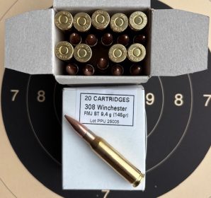 .308 Win. PPU Vollmantel 145gr Military