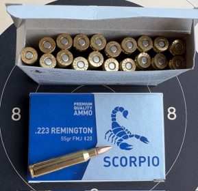 .223 Rem. STV Scorpio Vollmantel 55gr